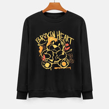 Lade das Bild in den Galerie-Viewer, 100% Baumwolle Vorder- und Hinterseite-Druck Herren Damen Unisex Langarm Sweatshirt Pullover Shirt Verschiedne Farben mit Foto Design Motiv Text selbst gestalten und bedrucken
