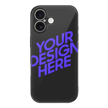 Lade das Bild in den Galerie-Viewer, Handyhülle Smartphone-Hülle Glas für Apple iPhone 17/iPhone 17 Air/iPhone 17 Pro/iPhone 17 Pro Max mit Foto Design Motiv Text selbst gestalten und bedrucken
