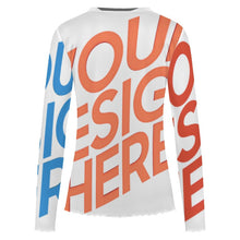 Lade das Bild in den Galerie-Viewer, Multi-Image-Druck Damen / Frauen Langärmeliges Mesh T-Shirt SDS2504 mit Foto Design Motiv Text selbst gestalten und bedrucken
