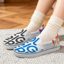 Lade das Bild in den Galerie-Viewer, Damen/Herren Canvas Schuhe Low niedrig geschnittene Segeltuchschuhe (linyabin) selbst gestalten und bedrucken
