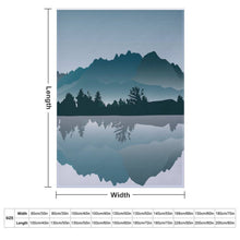 Lade das Bild in den Galerie-Viewer, Leichte Fotodecke personalisieren | Ganzjährige Kuscheldecke
