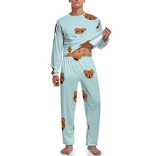 Lade das Bild in den Galerie-Viewer, Herren Schlafanzug personalisieren | Pyjama Set aus Milchseide

