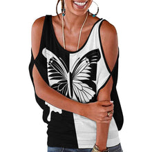 Lade das Bild in den Galerie-Viewer, Personalisiertes Off-Shoulder T-Shirt Damen
