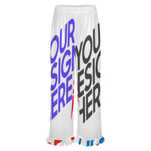 Lade das Bild in den Galerie-Viewer, Multi-Image-Druck Damen / Frauen Rüschen Pyjamahose NSHYBSK mit Foto Design Motiv Text selbst gestalten und bedrucken
