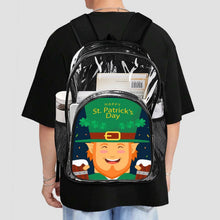Lade das Bild in den Galerie-Viewer, Personalisierter transparenter Rucksack mit Mesh-Seitentaschen
