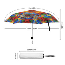 Lade das Bild in den Galerie-Viewer, Windfester Taschenschirm mit Foto | Automatik-Regenschirm personalisieren
