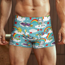 Lade das Bild in den Galerie-Viewer, Personalisierte Baumwoll-Unterhose für Männer | Mit Foto
