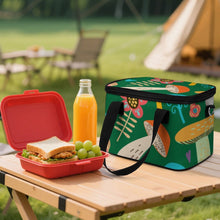 Lade das Bild in den Galerie-Viewer, Personalisierte isolierte Lunchbag aus wasserabweisendem Oxford
