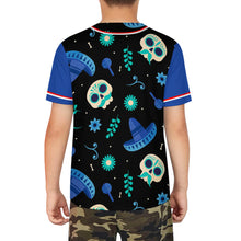Lade das Bild in den Galerie-Viewer, Jugend Baseball Trikot J81T mit Foto Design Motiv Text selbst gestalten und bedrucken
