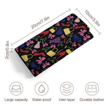 Lade das Bild in den Galerie-Viewer, Personalisiertes Bifold-Portemonnaie aus PU-Leder mit UV-Druck
