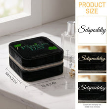 Lade das Bild in den Galerie-Viewer, Velvet Jewelry Box St. Patrick's Day, Clover
