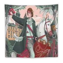 Lade das Bild in den Galerie-Viewer, Wandteppich Personalisiert | Ästhetische Wanddeko &amp; Raumteiler | Custom Tapestry
