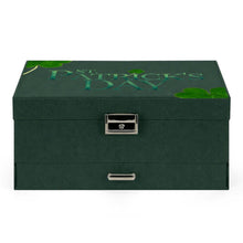 Lade das Bild in den Galerie-Viewer, Triple-layer Suede Jewelry Box St. Patrick's Day, Clover
