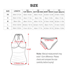 Lade das Bild in den Galerie-Viewer, Damen Tankini Set Locker | Bauchweg Zweiteiler &amp; Custom Design
