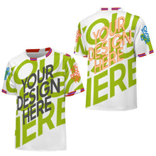 Lade das Bild in den Galerie-Viewer, Fußballanzug Set A57TZ mit Foto Design Motiv Text selbst gestalten und bedrucken (Simple Design)
