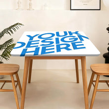 Lade das Bild in den Galerie-Viewer, Quadratische Tischdecke Wachstuch JJ05191095 mit Foto Design Motiv Text selbst gestalten und bedrucken
