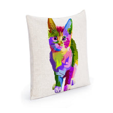 Lade das Bild in den Galerie-Viewer, Kissenbezug Baumwolle Leinen Personalisiert | Landhaus Stil 45x45 | Custom Linen Pillow
