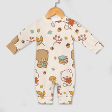 Lade das Bild in den Galerie-Viewer, Personalisierter Baumwoll-Babystrampler mit Rundum-Druck
