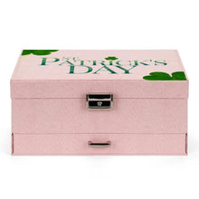 Lade das Bild in den Galerie-Viewer, Triple-layer Suede Jewelry Box St. Patrick's Day, Clover
