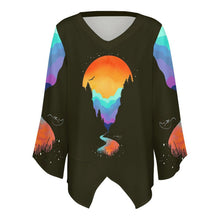 Lade das Bild in den Galerie-Viewer, Personalisierte Chiffon Bluse | Luftiger Oversized Schnitt | S-5XL
