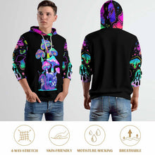 Lade das Bild in den Galerie-Viewer, Dein Style-Manifest | Personalisierbarer Hoodie mit Allover-Druck
