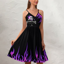 Lade das Bild in den Galerie-Viewer, Elegantes Trägerkleid mit V-Ausschnitt | Personalisiere dein Sommerkleid
