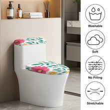 Lade das Bild in den Galerie-Viewer, WC-Deko-Set mit individuellem Aufdruck – 2-teilig aus Polyester
