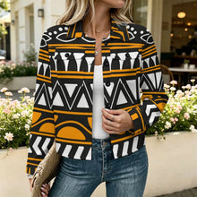 Lade das Bild in den Galerie-Viewer, Damen Kurze Hemdjacke mit individuellem Druck
