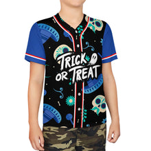 Lade das Bild in den Galerie-Viewer, Jugend Baseball Trikot J81T mit Foto Design Motiv Text selbst gestalten und bedrucken
