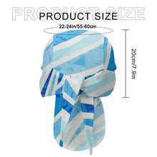 Lade das Bild in den Galerie-Viewer, Cycling Headscarf Water ，wave ，blue Style 20cm
