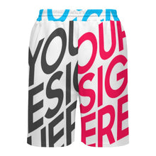 Lade das Bild in den Galerie-Viewer, Multi-Image-Design Herren / Männer  Kurze Jogginghose LM133 mit Foto Design Motiv Text selbst gestalten und bedrucken
