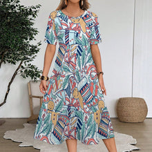 Lade das Bild in den Galerie-Viewer, Personalisiertes langes Kleid für Damen | Design mit eigenem Foto
