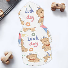 Lade das Bild in den Galerie-Viewer, Pet Hoodie Teddy Bear, Lucky Day, Ice Cream
