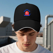 Lade das Bild in den Galerie-Viewer, Bedruckte Basecap mit Kontrast-Schirm | Wunschdruck &amp; Logo
