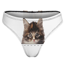 Lade das Bild in den Galerie-Viewer, Herren Tanga aus Baumwolle personalisieren | String mit Foto bedrucken
