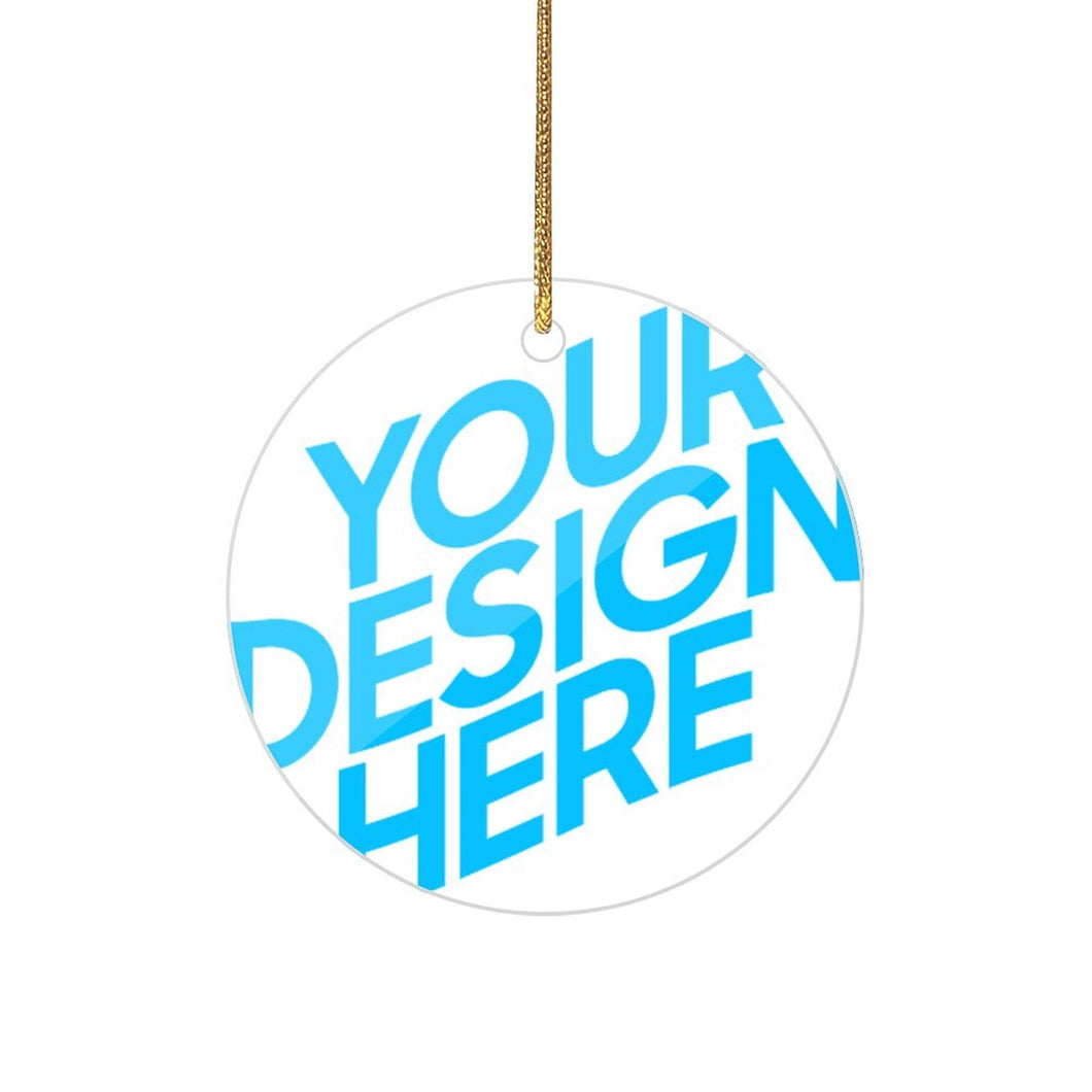 Acryl schmuck (mehrere Stile verfügbar) mit Foto Text selbst gestalten und bedrucken