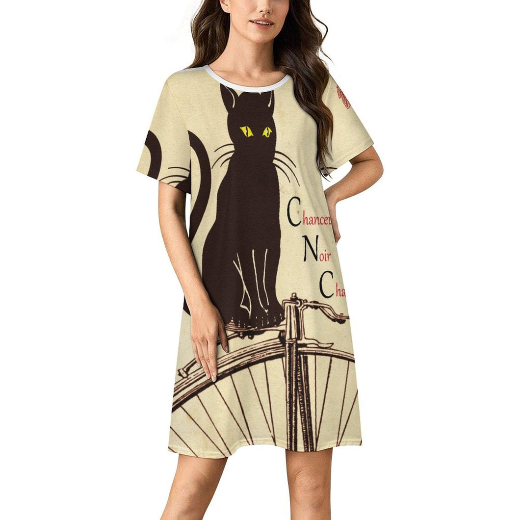 Nachthemd selbst gestalten | Damen Schlafkleid mit Foto bedrucken