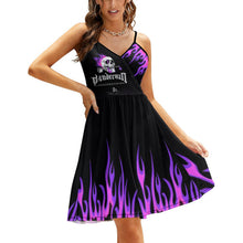 Lade das Bild in den Galerie-Viewer, Elegantes Trägerkleid mit V-Ausschnitt | Personalisiere dein Sommerkleid
