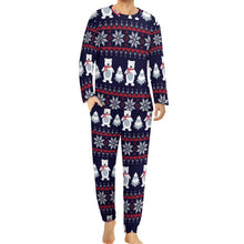 Lade das Bild in den Galerie-Viewer, Personalisiertes Herren Pyjama Set | Langarm Schlafanzug | S-6XL
