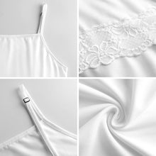 Lade das Bild in den Galerie-Viewer, Multi-Image-Druck Damen / Frauen Unterkleid mit Spitzenbesatz SDS2520 mit Fotos Muster Text Logo selbst gestalten und bedrucken
