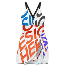 Lade das Bild in den Galerie-Viewer, Multi-Image-Druck Damen / Frauen Ganzkörperformende One-piece Swimsuit Bademode SDS515 mit Fotos Muster Text Logo selbst gestalten und bedrucken
