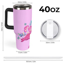 Lade das Bild in den Galerie-Viewer, 40oz Thermobecher personalisieren | Edelstahl Tumbler mit Foto &amp; Logo
