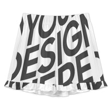 Lade das Bild in den Galerie-Viewer, Einzelbilddruck Damen / Frauen Rüschen Pyjama Set mit kurzen Ärmeln C11TZ mit Foto Design Motiv Text selbst gestalten und bedrucken
