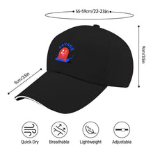 Lade das Bild in den Galerie-Viewer, Bedruckte Basecap mit Kontrast-Schirm | Wunschdruck &amp; Logo
