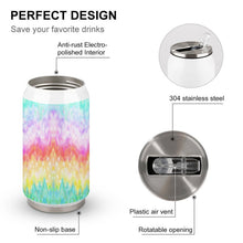 Lade das Bild in den Galerie-Viewer, Edelstahl Tumbler mit Strohhalm | Thermo Becher To-Go | Selbst Gestalten
