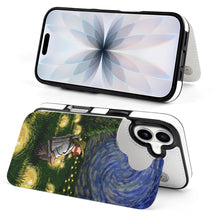 Lade das Bild in den Galerie-Viewer, TPU Leder Apple iPhone 17/iPhone 17 Air/iPhone 17 Pro/iPhone 17 Pro Max Handyhülle Business Handytasche Kartenfach Schutzhülle mit Standfunktion zum Aufklappen aufstellbar Etui mit Foto Design Motiv Text selbst gestalten und bedrucken
