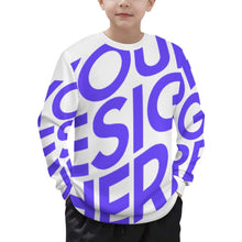 Lade das Bild in den Galerie-Viewer, Kinder Dicker Pullover Sweater GR-EYW NS6006009 mit Foto Text selbst gestalten und bedrucken
