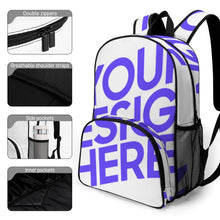 Lade das Bild in den Galerie-Viewer, 44x32x19cm Rucksack mit großem Fassungsvermögen selbst gestalten und bedrucken
