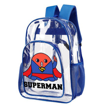 Lade das Bild in den Galerie-Viewer, Transparenter Rucksack mit Netzfach – individuell bedruckbar mit eigenem Motiv
