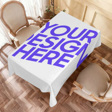 Lade das Bild in den Galerie-Viewer, Rechteckige Oxford Tischdecke JJ05191113 mit Foto Design Motiv Text selbst gestalten und bedrucken
